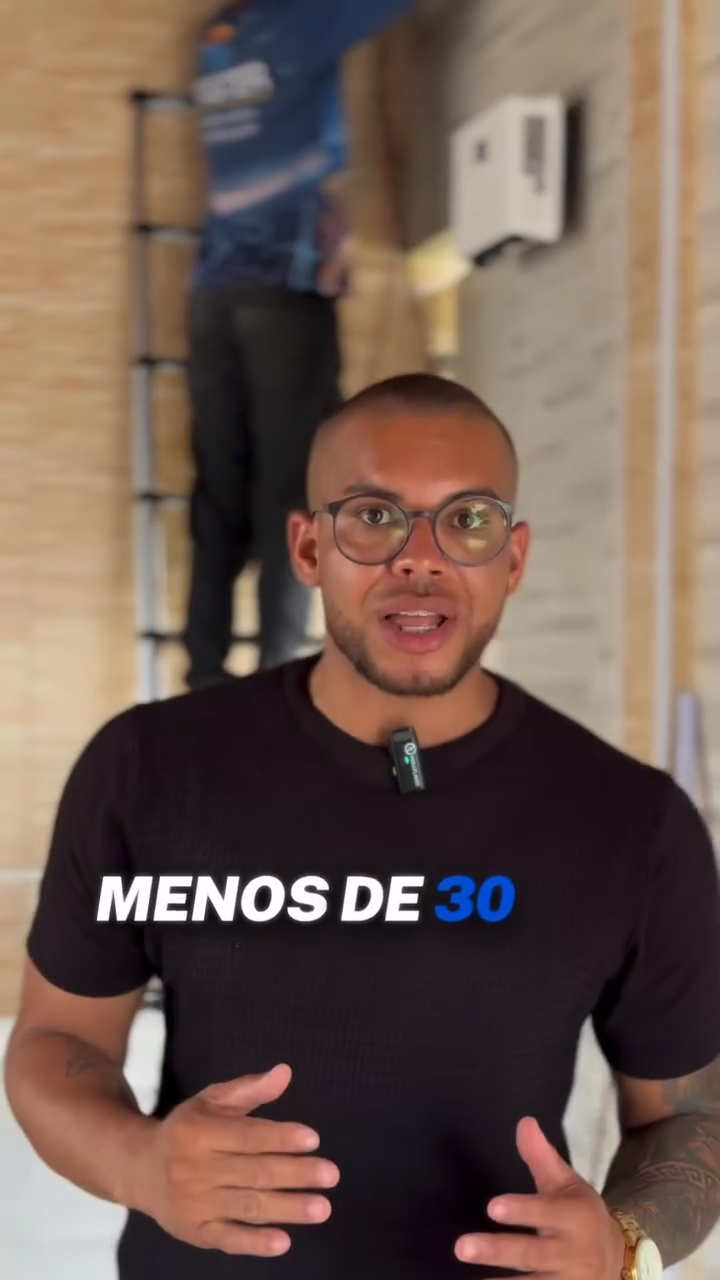 Capa do vídeo: Bastidores da instalação
