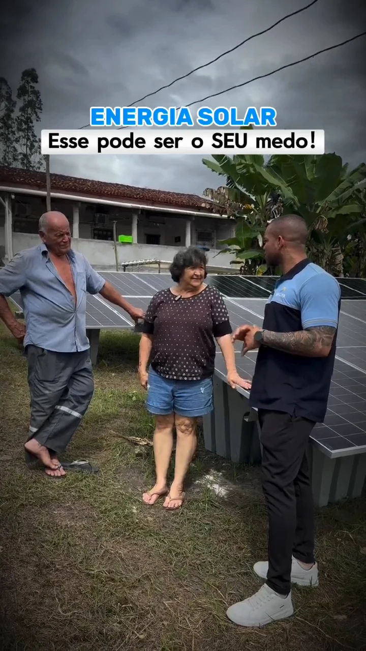 Capa do vídeo: Uma conversa sobre energia solar