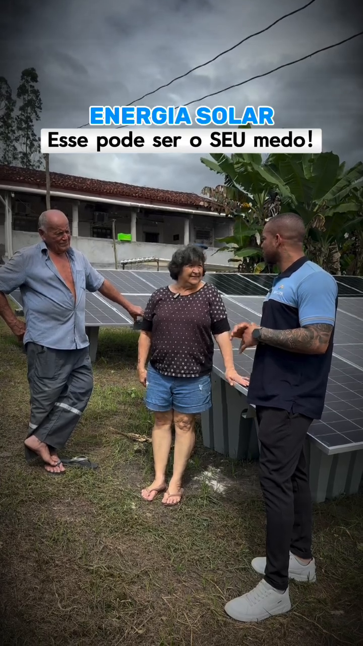 Capa do vídeo: Uma conversa sobre energia solar