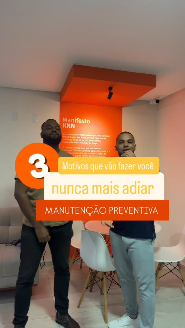 Capa da publicação em vídeo: Manutenção na KNN